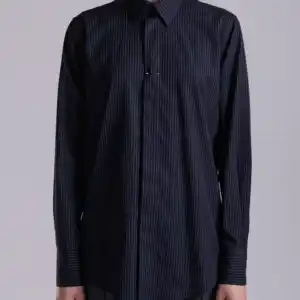 BARBARA BUI CHEMISE BLEU FONCE  A RAYURES