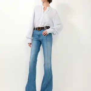 BARBARA BUI BLUE DENIM BOOTCUT JEANS